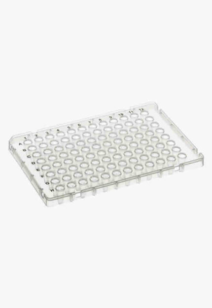 0.1ml PCR Plate, FAST®-Type, Low-Profile, Semi-Skirted, Clear, PK10