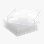 Polypropylene Cryo Rack with Lid, Natural